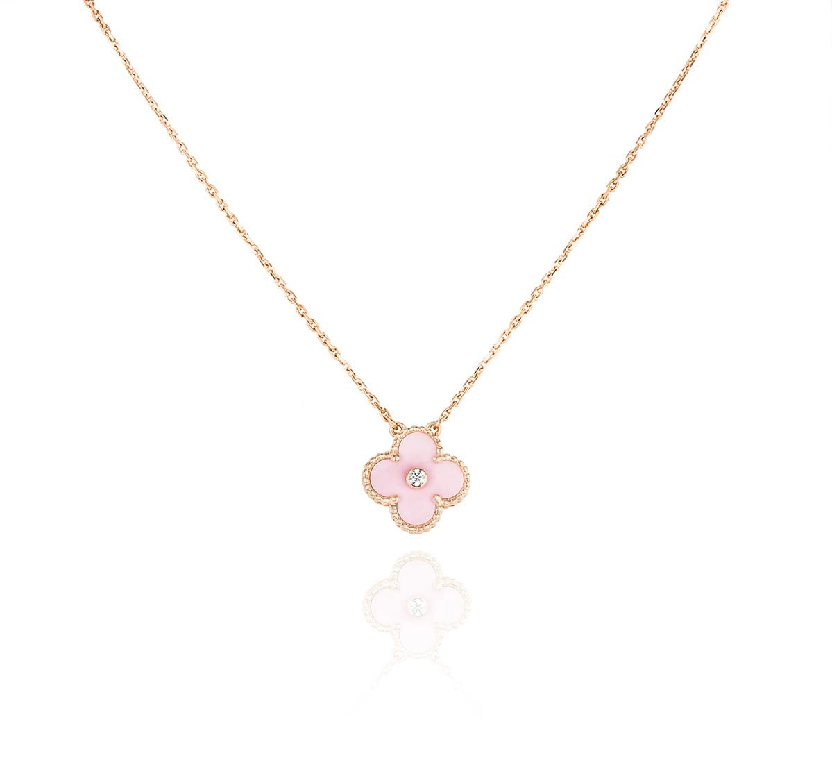 Rosé Charm Necklace