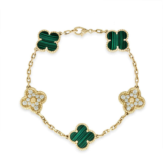 Celeste Gold Diamanté Bracelet