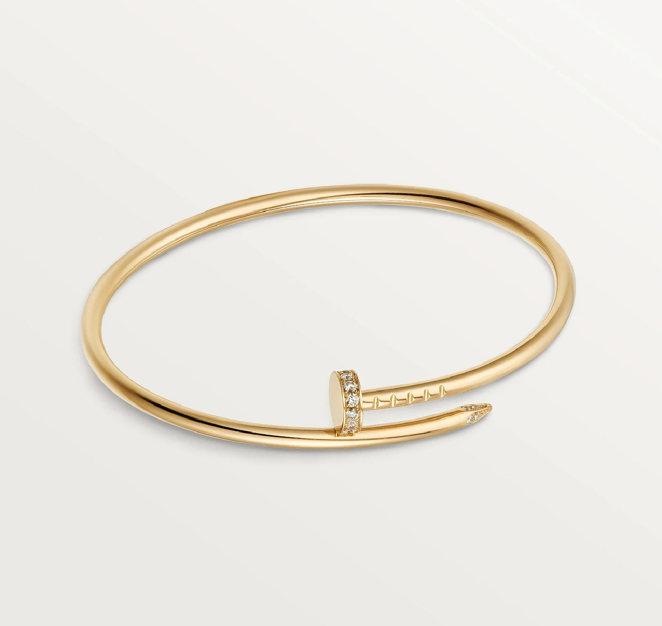 Celeste Rhinestone Nail Bracelet (Silver, Gold & Rose Gold)