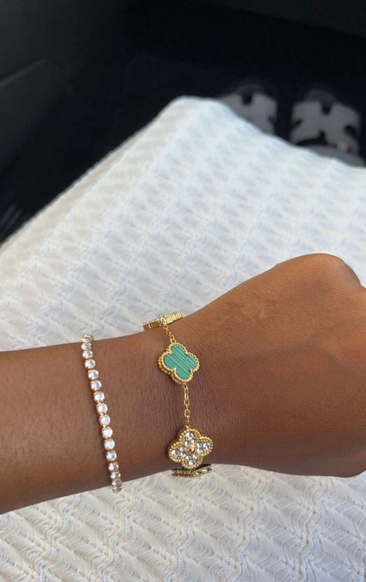 Celeste Gold Diamanté Bracelet