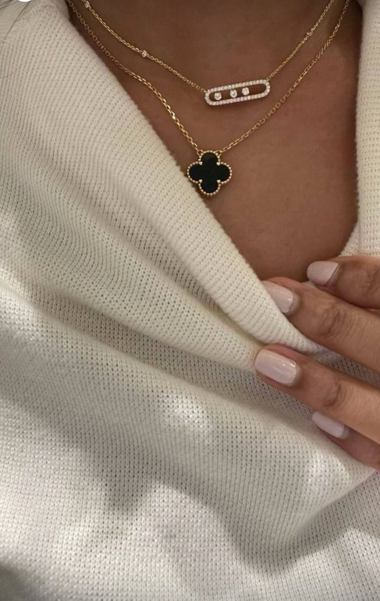 Luxe Unity Necklace (Gold & Silver)