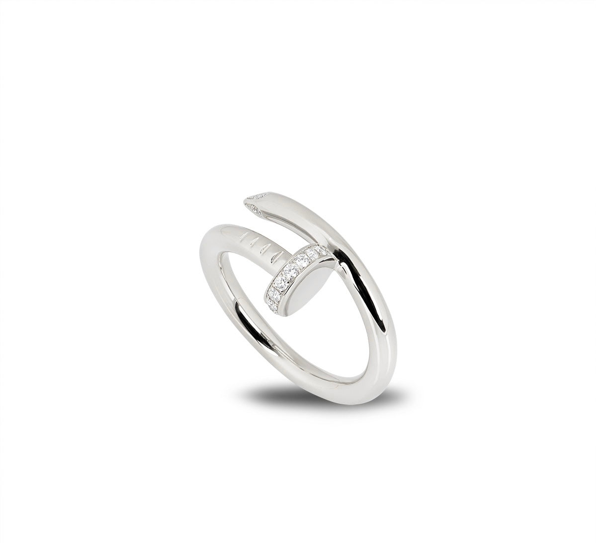 Noble Diamanté Ring (in silver & gold)