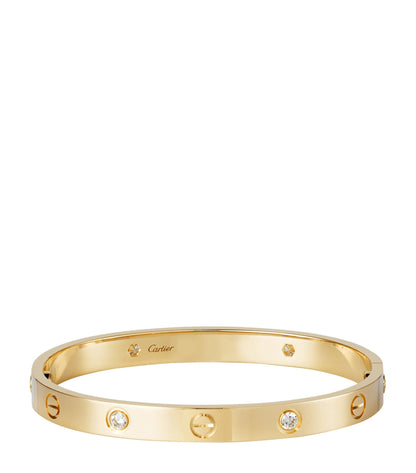 Amara Gold Diamanté Bracelet