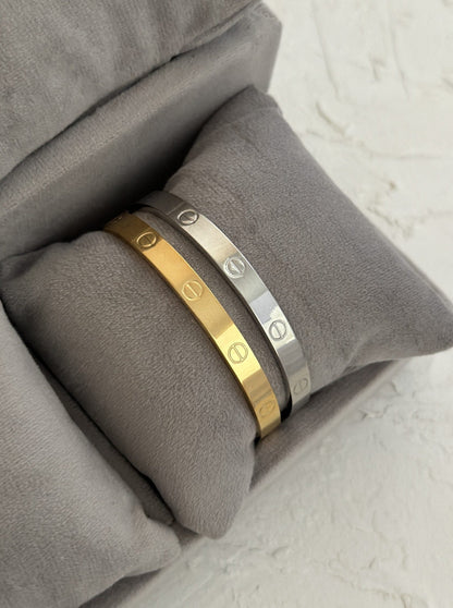 Ariana Silver & Gold Bracelet