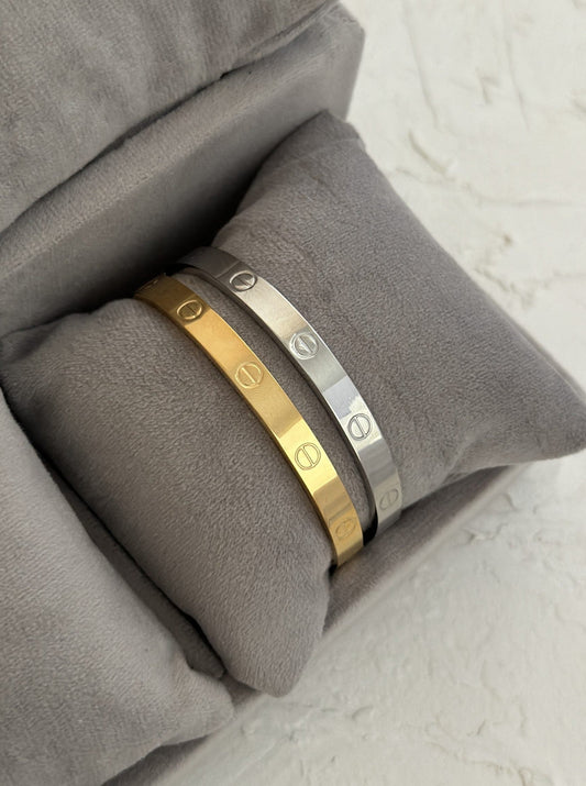 Ariana Silver & Gold Bracelet